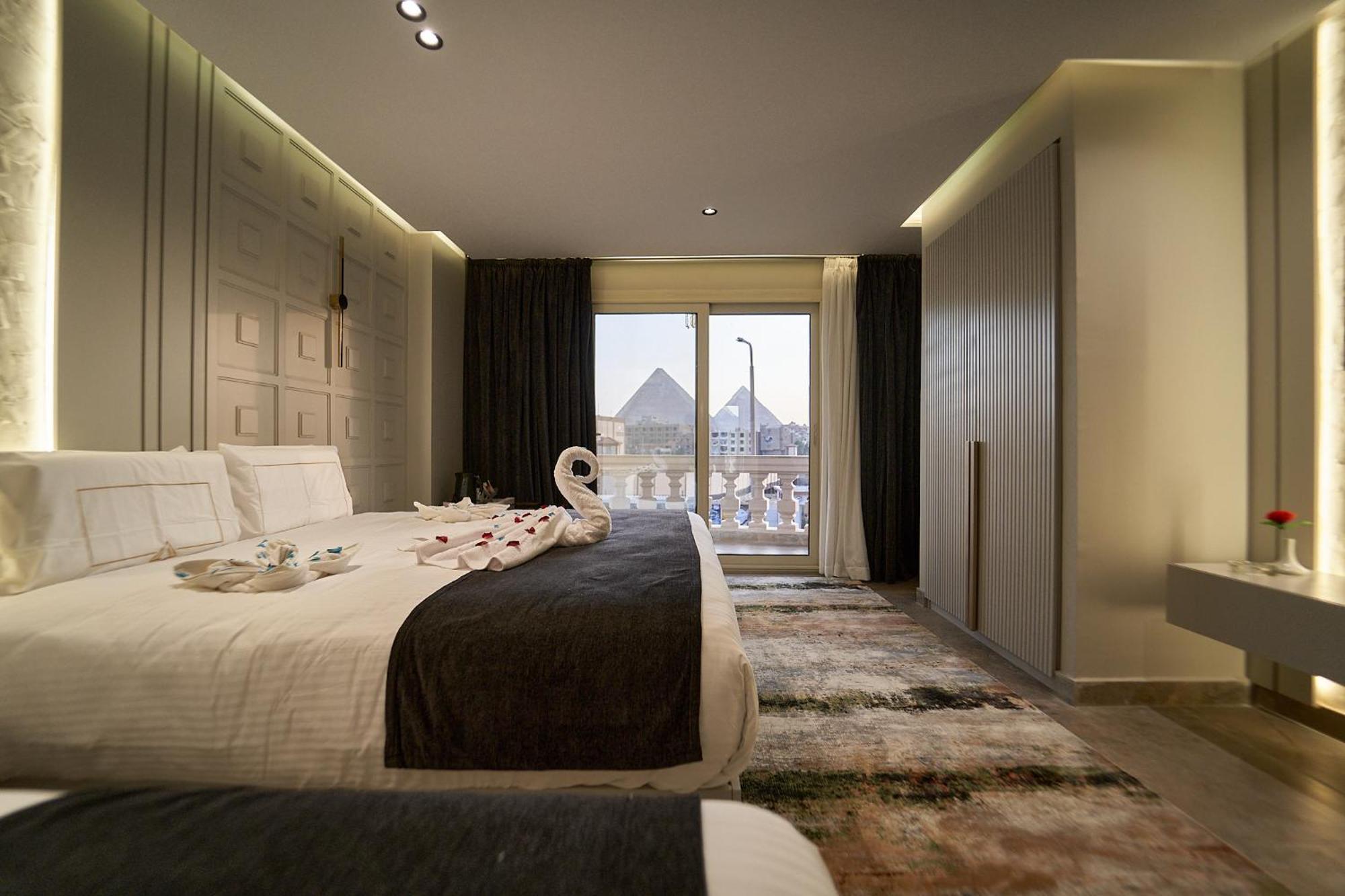 Pyramids Charm Hotel Al Kawm al Akhdar Εξωτερικό φωτογραφία