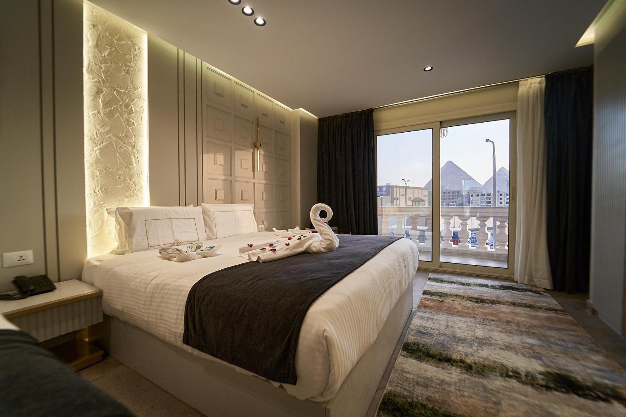Pyramids Charm Hotel Al Kawm al Akhdar Εξωτερικό φωτογραφία