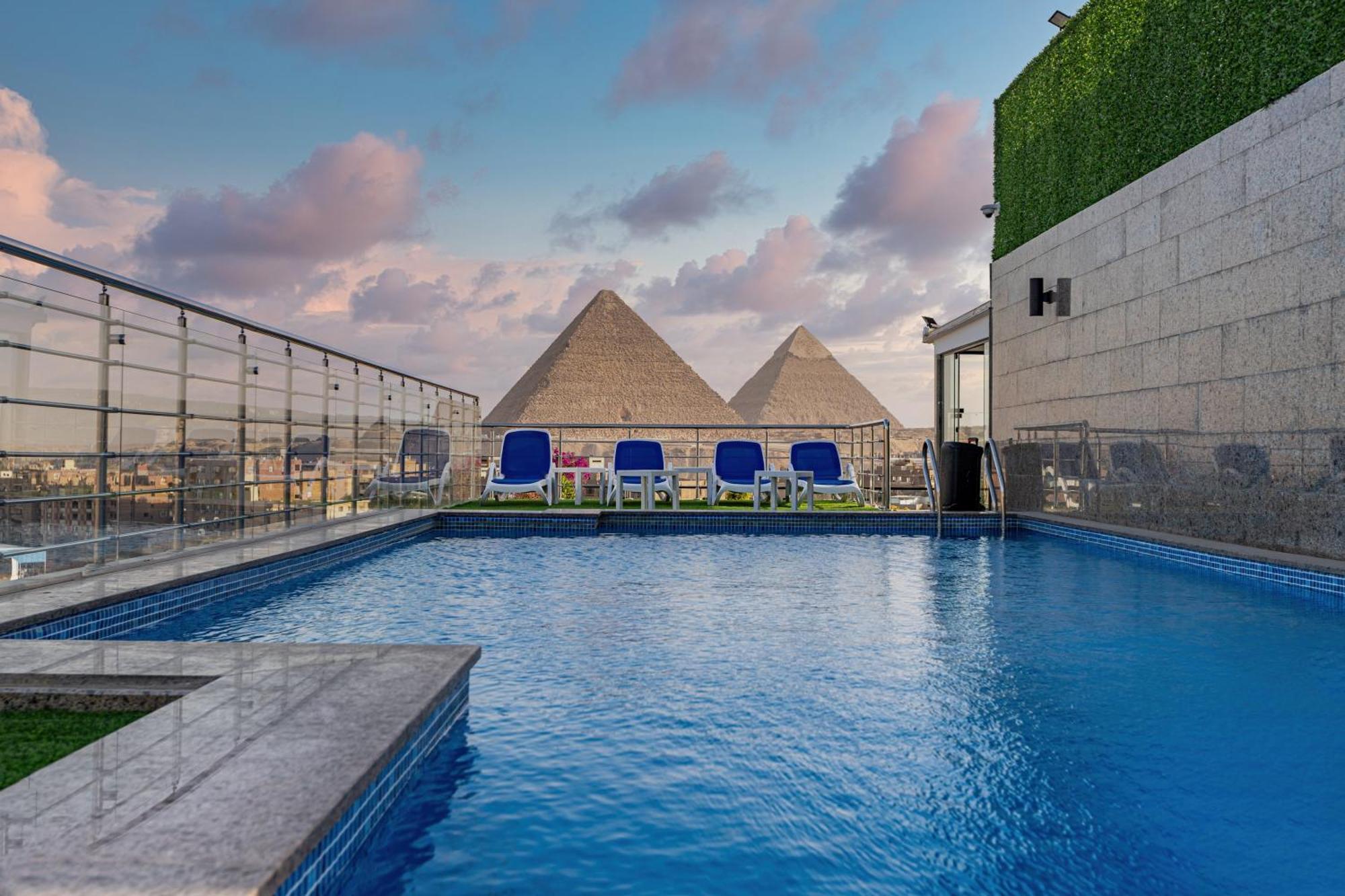Pyramids Charm Hotel Al Kawm al Akhdar Εξωτερικό φωτογραφία