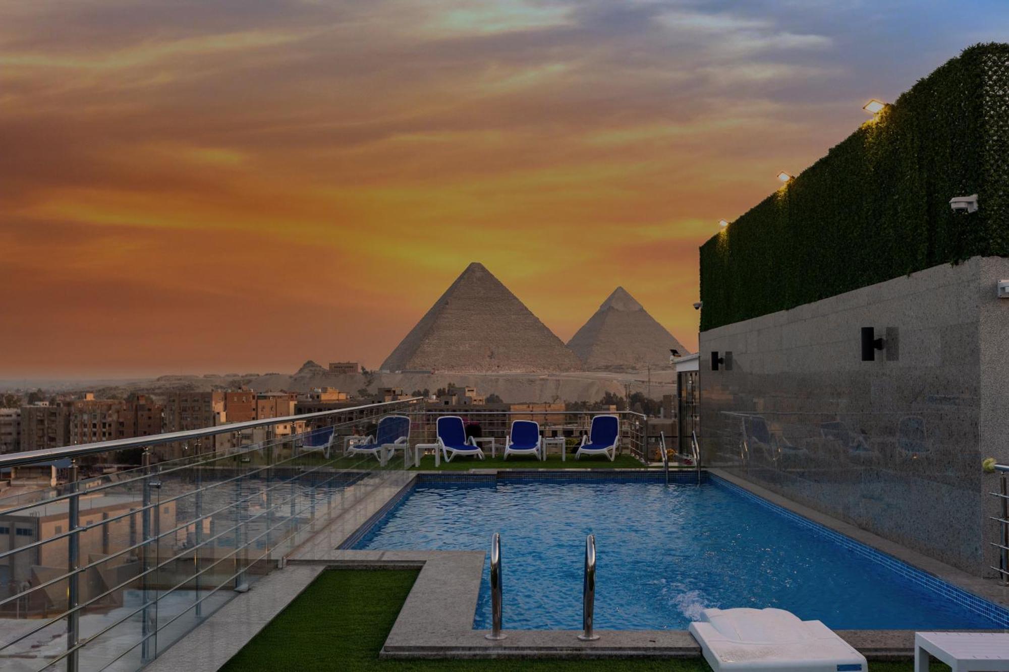 Pyramids Charm Hotel Al Kawm al Akhdar Εξωτερικό φωτογραφία